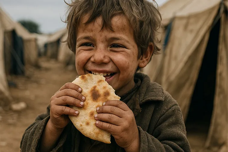 مشروع تجهيز الخبز اليومي للمحتاجين