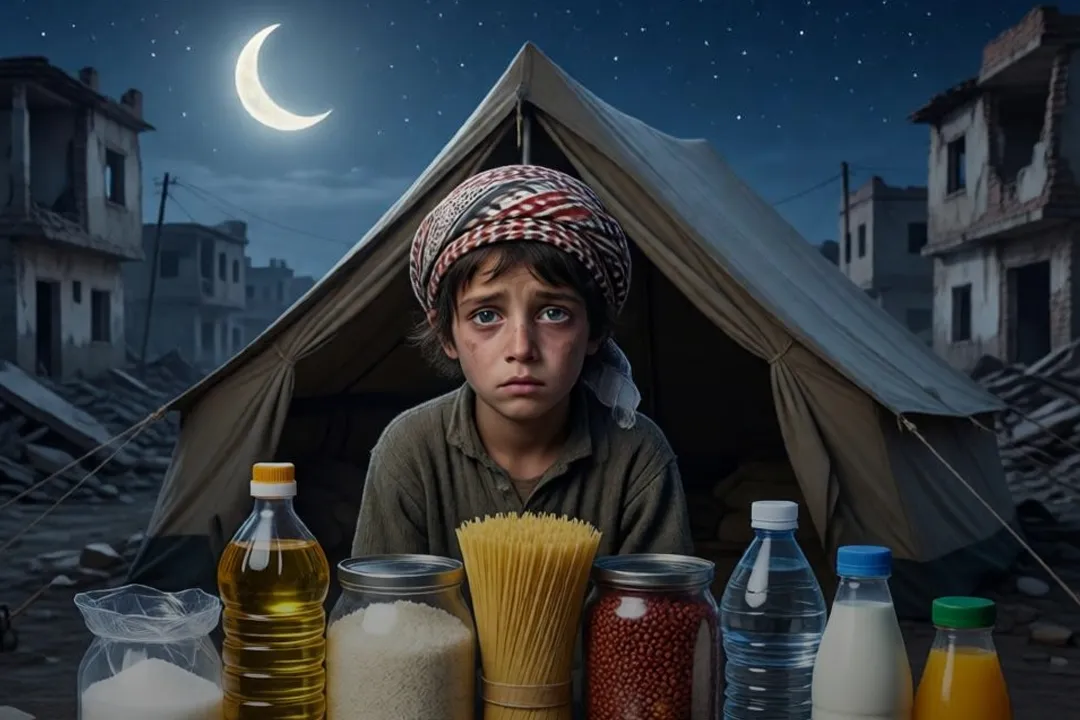 🌙 نداء رمضان لتوفير الغذاء – غزة 🌙