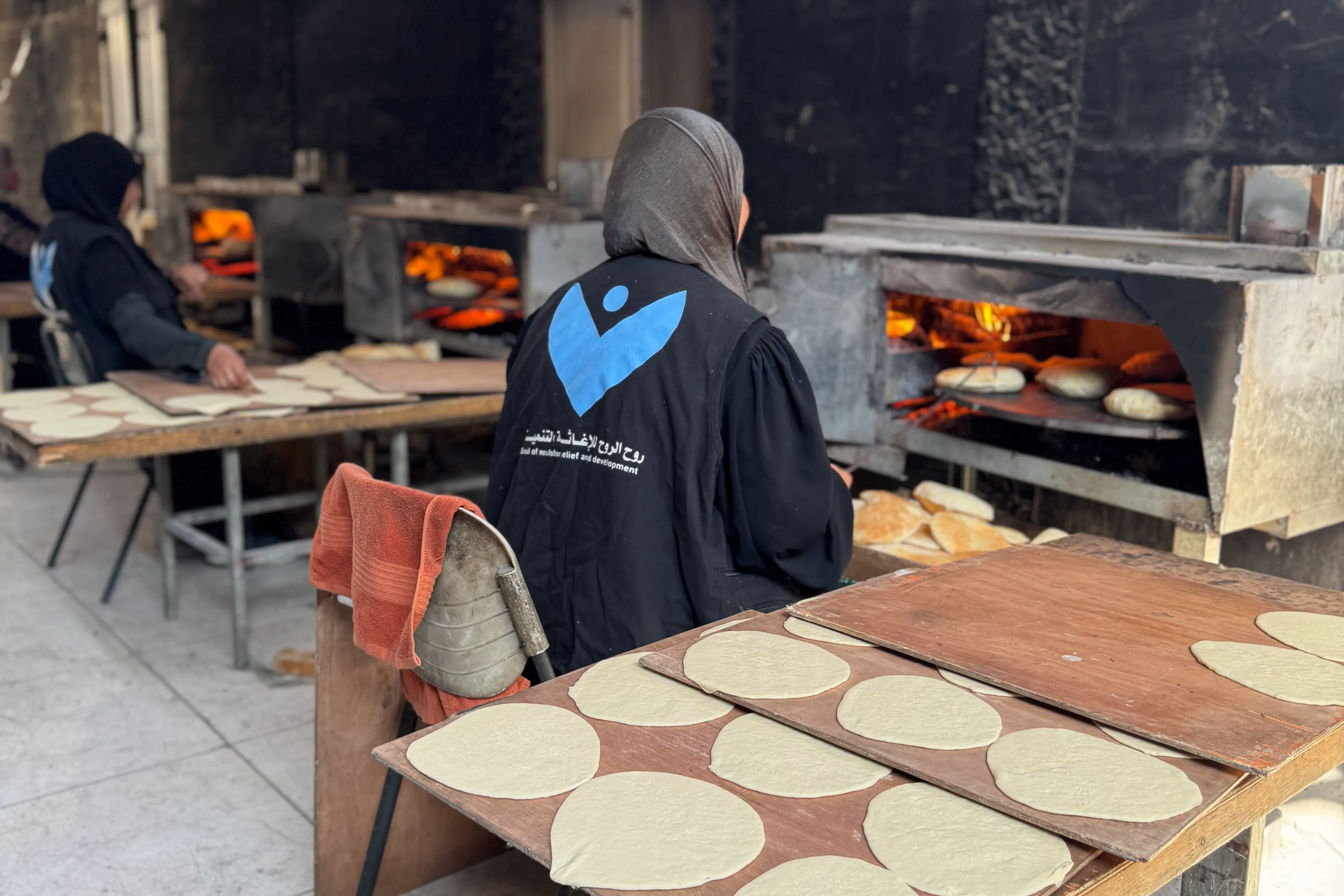 مشروع تجهيز الخبز اليومي للمحتاجين